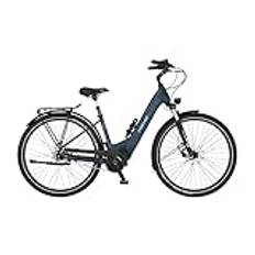 FISCHER E-Bike City CITA 7.8i, elcykel för kvinnor och män, RH 43 cm, mellanmotor 50 Nm, 36 V batteri