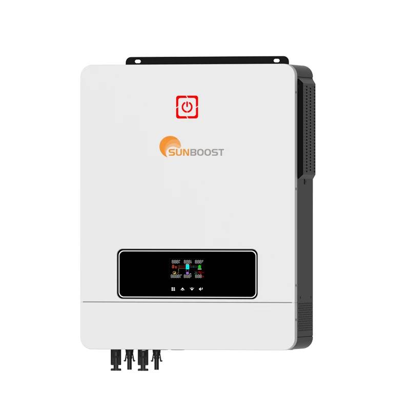 SunBoost 7kw 8kw 10kw Hybrid Solar Power Inverter Generator Single Output Pure Sine Wave 220V Off-Grid MPPT Solar Char Control