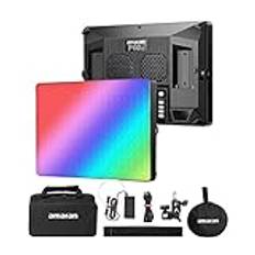 Amaran P60C RGBWW 60w LED-videopanelljus, 2500K-7500K, CRI 95+ TLCI 96+, 5900lux@1m, 10 ljuseffekter, stöder Sidus Link APP med softbox