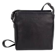 The Monte Noos Reporter Bag i Skinn Liten Svart