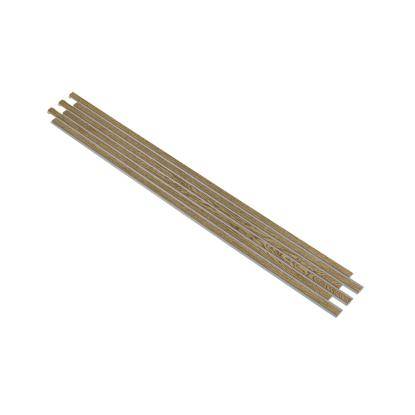 I-Wood Pro+ I-Lock Original akustikpanel, mørkebrun olieret, grå filt og lys kerne, egefiner, 16 x 300 x 2400 mm