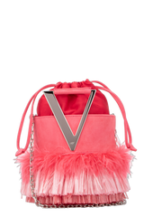 Roger Vivier M819 Clutch — Red