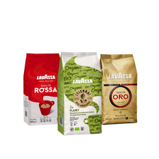 Prova på paket Lavazza kaffebönor 3x1000g