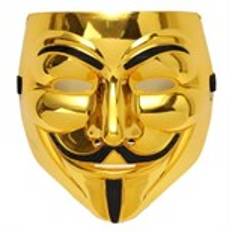 V for Vendetta Mask (Golden Edition)