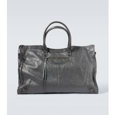 Balenciaga Le City leather duffel bag - grey - One Size