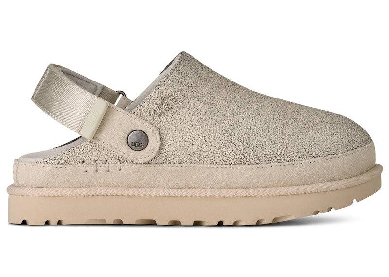 UGG Goldenstar Crackle Clog Crackle White (Women's) - 39 / Standard