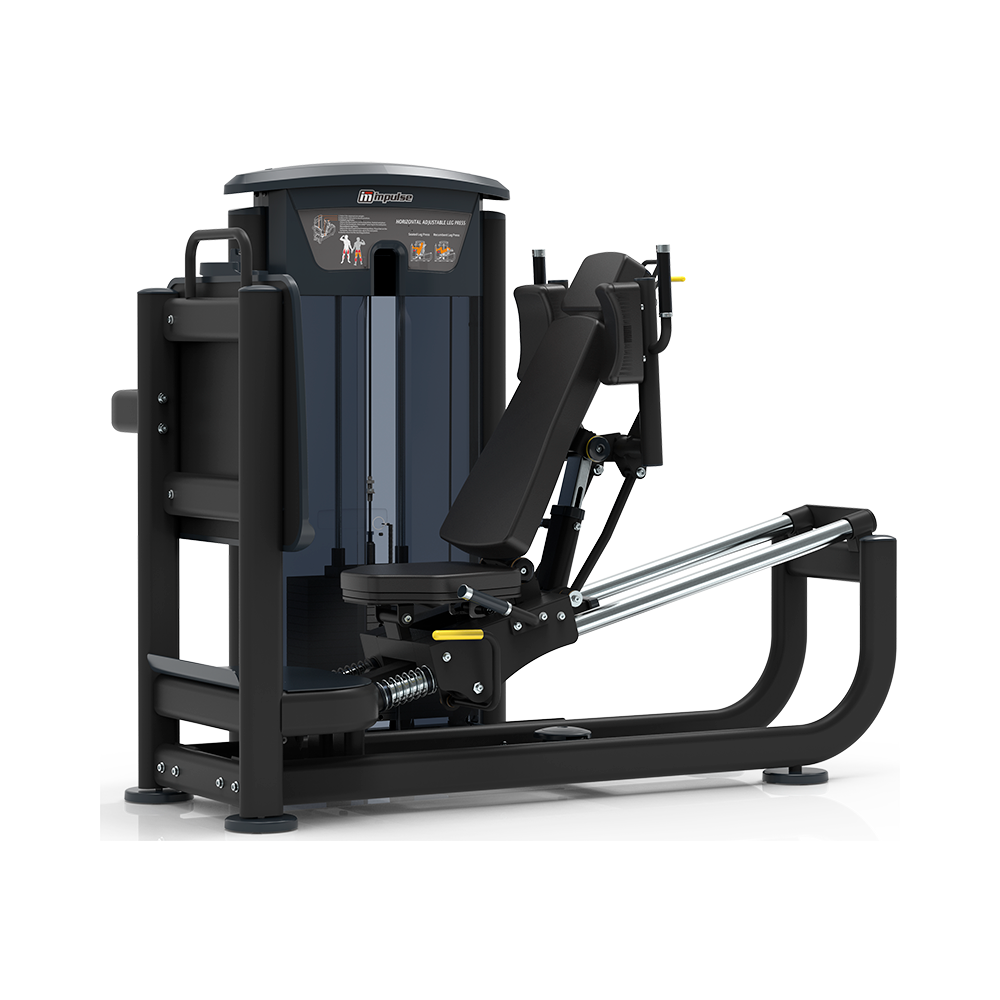 Impulse IT95 Leg Press/Hack Squat, Sort.