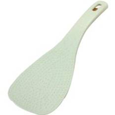 1 st enkel köksskiva non stick ris paddel måltid sked vete halm hushålls plast non-stick ris sked