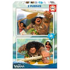 Pussel Disney Vaiana 2x48 Bitar