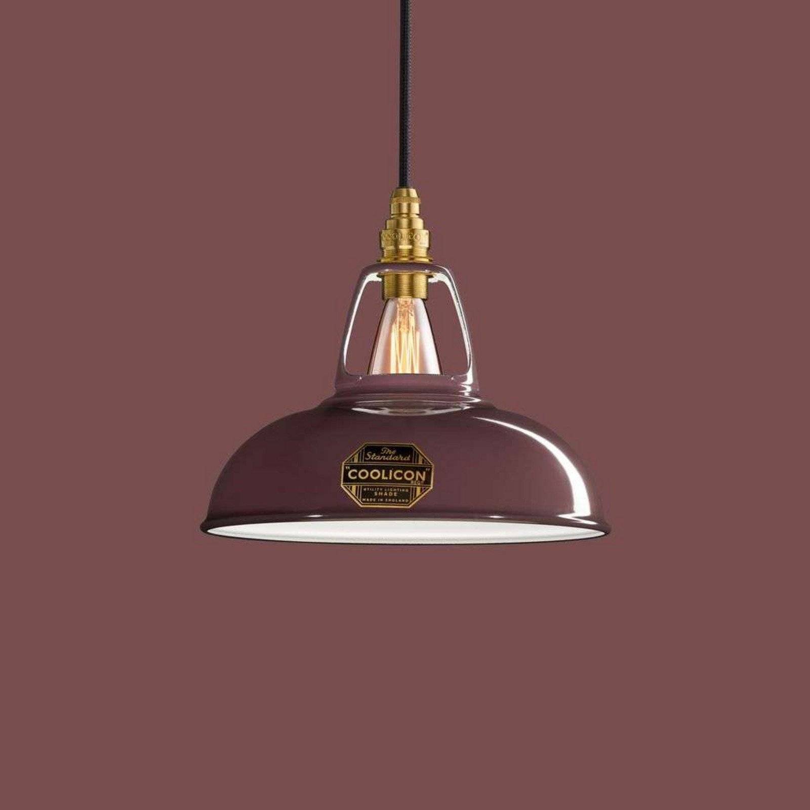 Pendel lampe Coolicon, Træfarvet, Stue, Metal