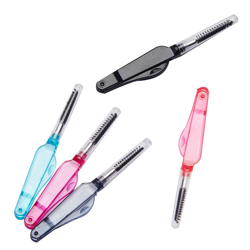 10Pcs Multifunktionella Makeup Penslar Ögonbryns- Och Ögonfransskammar