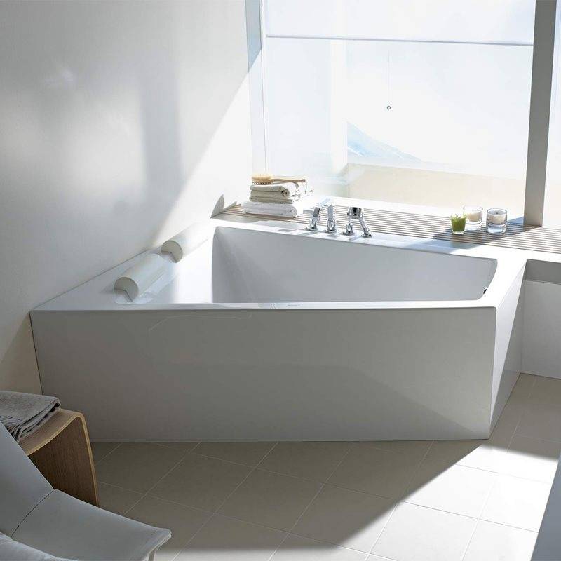 Inbyggnadsbadkar Duravit Paiova 70022 Vit 1800 mm (1800 mm)