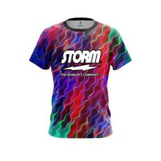 Storm Psychedelic Electric Wave CoolWick Bowling Jersey