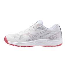 Mizuno Stealth Star 3 Junior Handballschuhe Kinder weiß violet indigo camellia rose