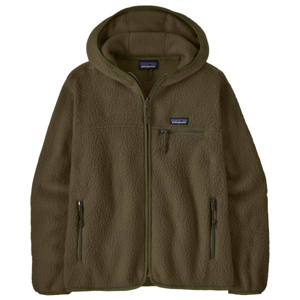 Patagonia Women's Retro Pile Hoody Fleecejakke Damer størrelse S farve brun