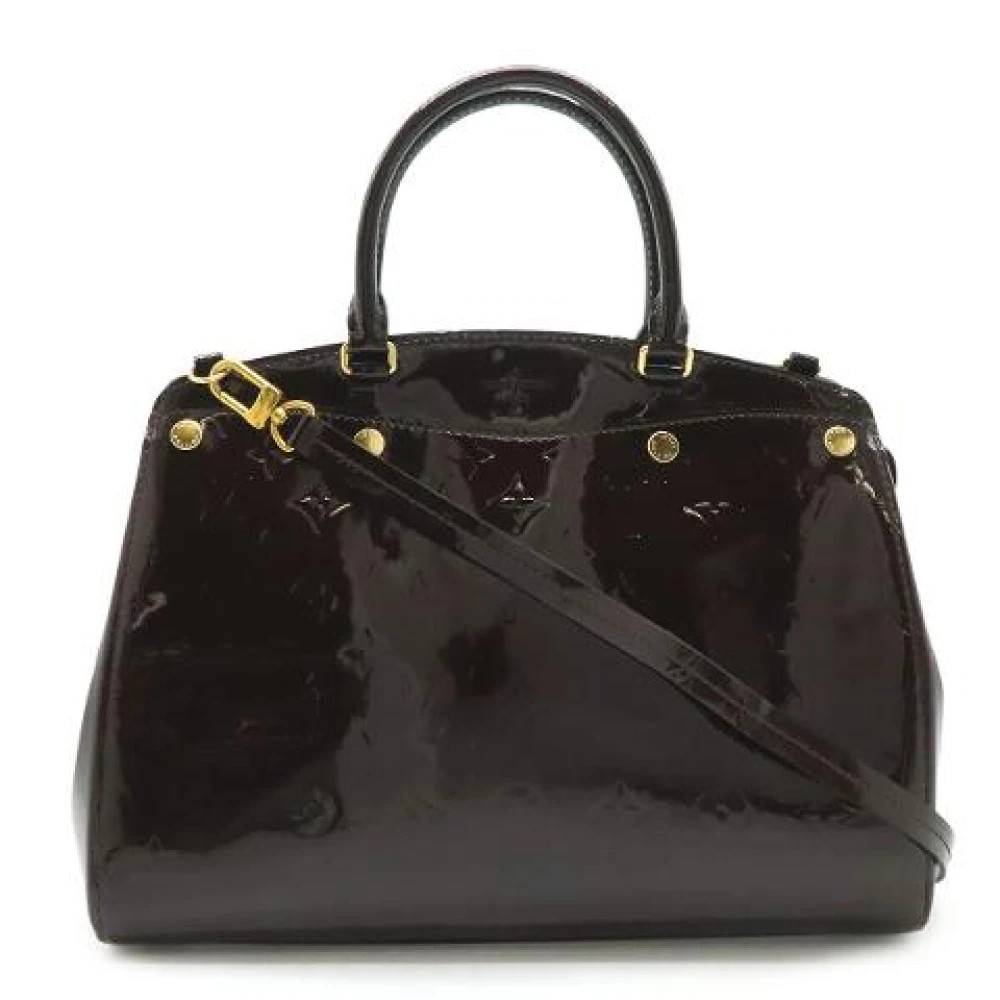 Louis Vuitton Vintage Pre-owned Canvas Håndtaske - Vintage - Dame - Lilla - ONE SIZE - Tyl