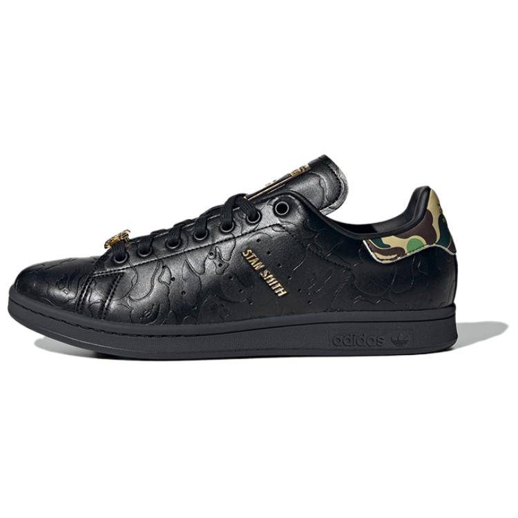 Adidas Bape X Adidas Stan Smith '30-årsjubileum Svart' Sneakers IG1116 46 svart