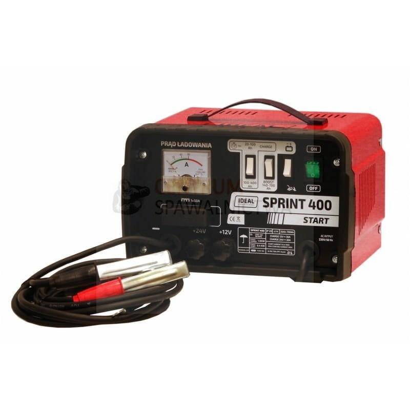 Starthjælp og batterilader IDEAL Sprint 400_