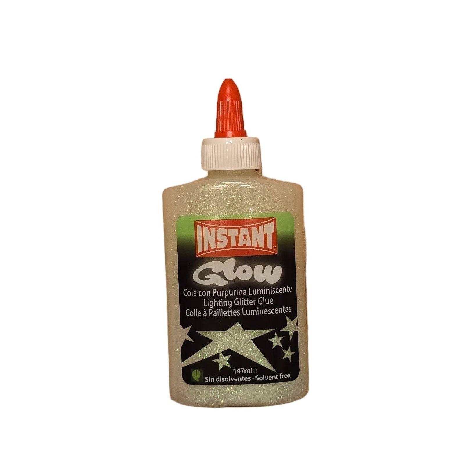 Instant Självlysande G.I.D. Glitter 147 ml PVA Lim Till Slime Ljusgul