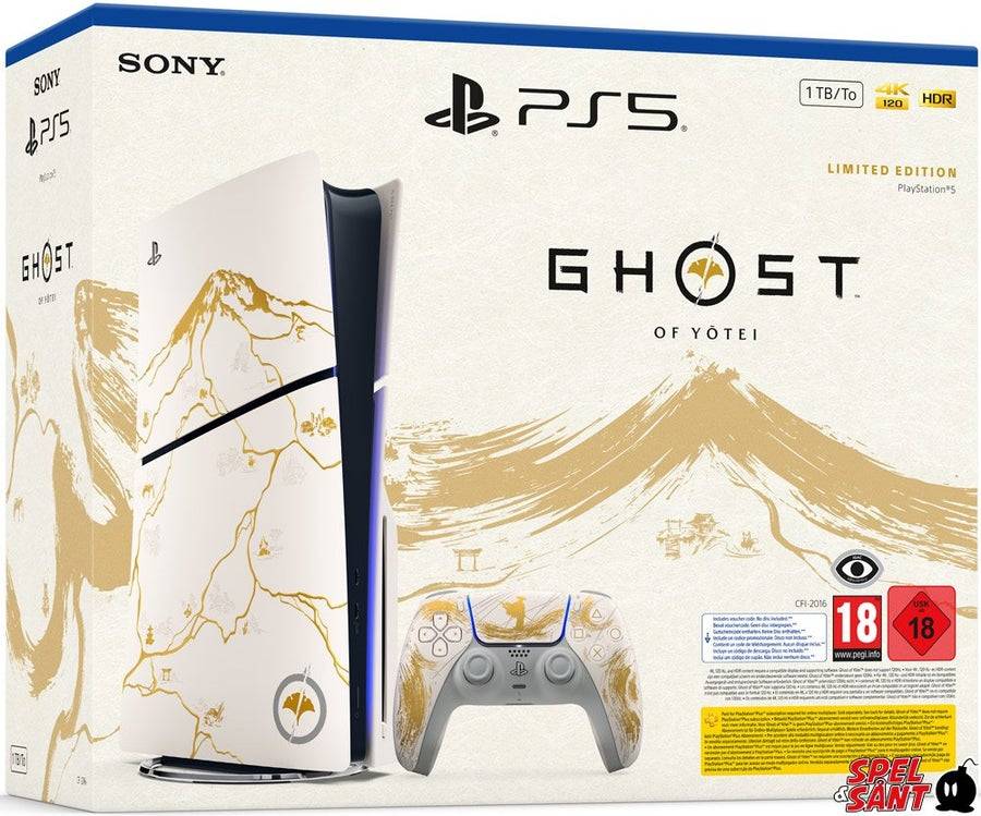 PlayStation 5 Slim Ghost of Yotei Limited Edition Bundle
