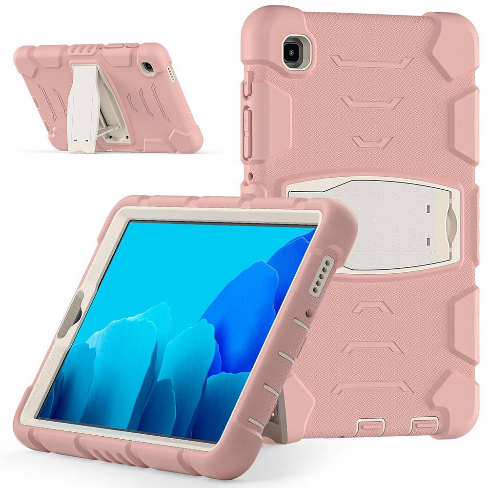 Samsung Galaxy Tab A7 Lite 8.7 - Shockproof Hybrid cover m/Kickstand - Pink