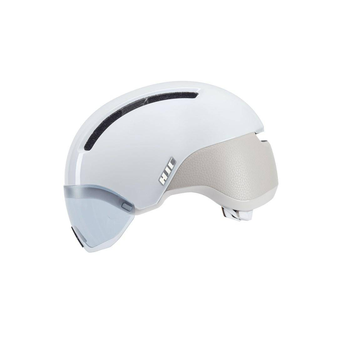 HJC Calido Plus Cykelhjelm - Størrelse M, 55-59cm - Perlehvid/Grå