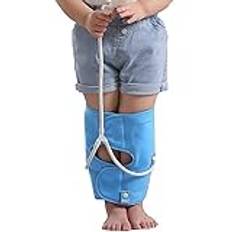 Barn O/X-formade ben Korrektionsbälte, hållningskorrigerare, Elastiska ben som andas Formning Knäbälte Valgus Deformitet välvt benbälte, L 1