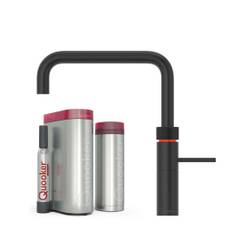 Quooker Fusion Square Pro3 køkkenarmatur, 5-i-1, sort