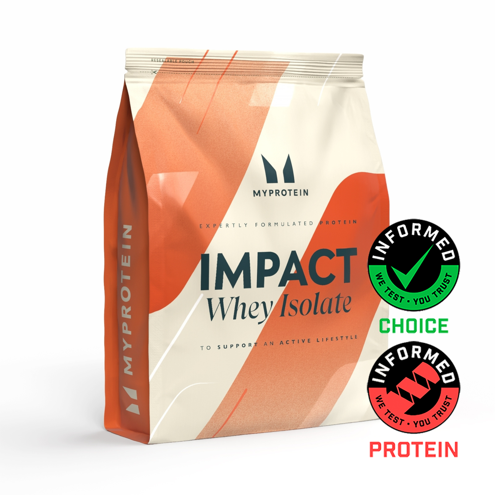Isolatprotein - Impact Whey Isolate - 390G - 15servings - Banana