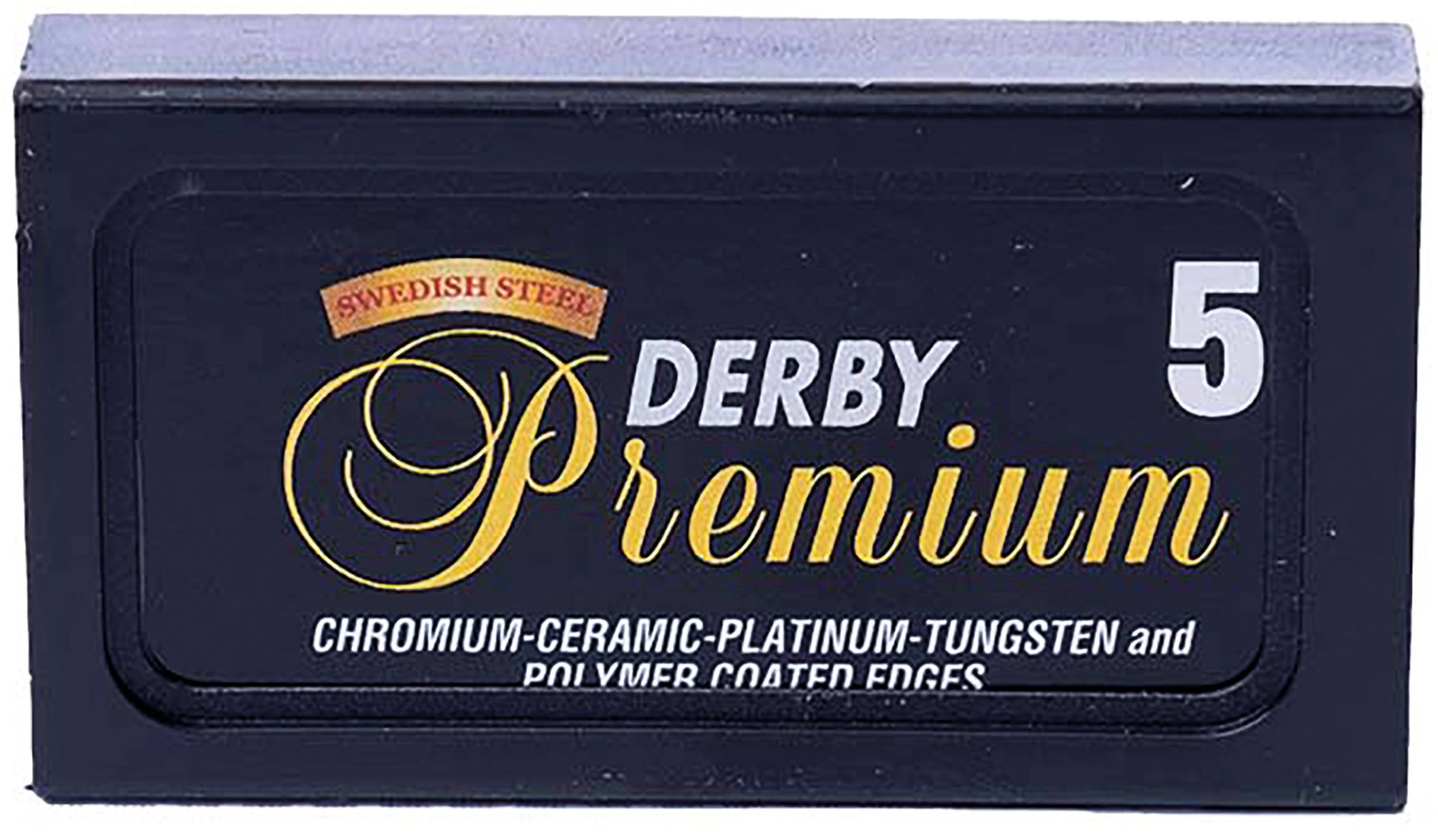 Derby Premium Double Edge Razor Blades 5-Pack 5 stk