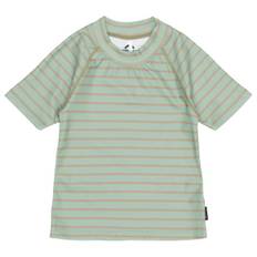 Mikk-Line Kid's UV Shirt Recycled AOP Lycra Børn størrelse 110/116 - 5-6 Years farve grå/grøn