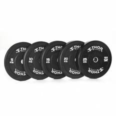 Thor Fitness Black Bumper Weight Discs 10kg / 50mm (1 st)