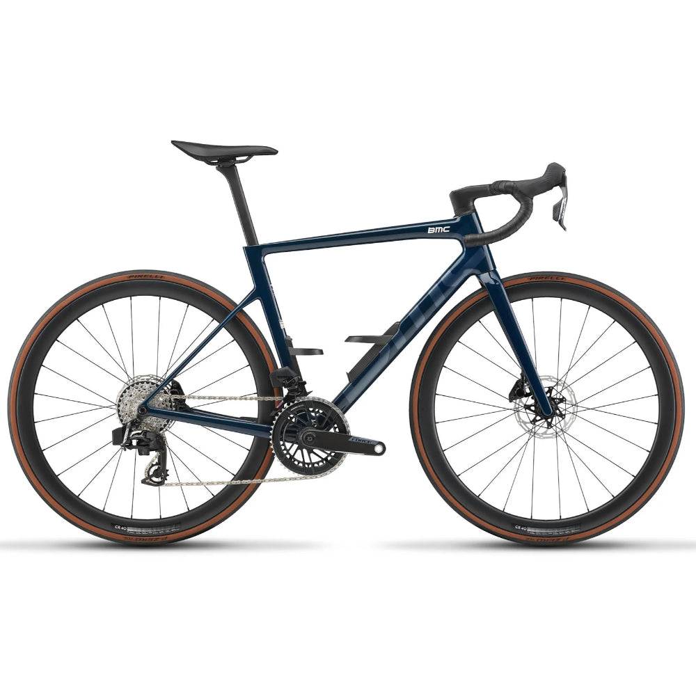 BMC Teammachine SLR 01 FIVE 2027 - SRAM Force AXS 2x12sp - CR 40 Carbon - 173 / 58 cm / blue