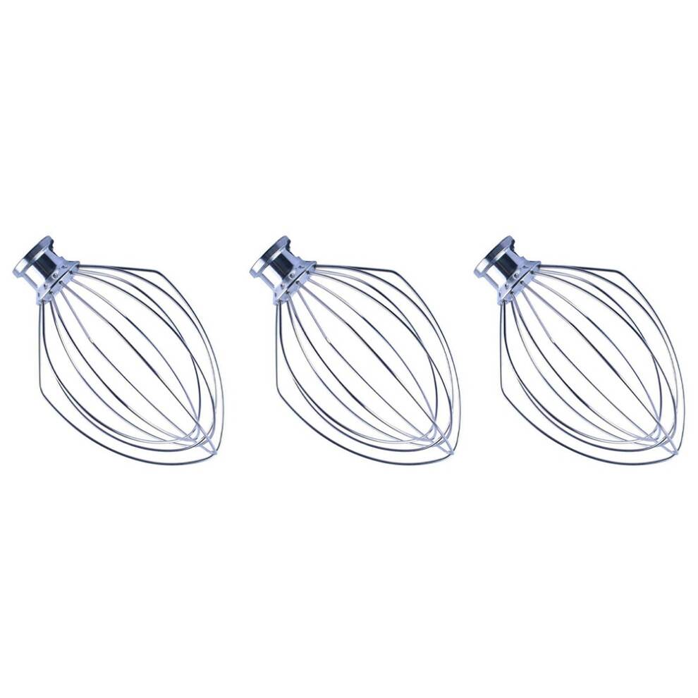 3X Wire Whip Attachment for Tilt- Stand Mixer for  K5AWW 5 Quart KSM50, KSM5 Egg Cream Stirrer Accessories