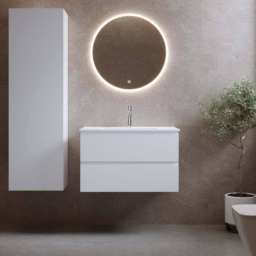 Tvättställsskåp Bathlife Eufori med Tvättställ
