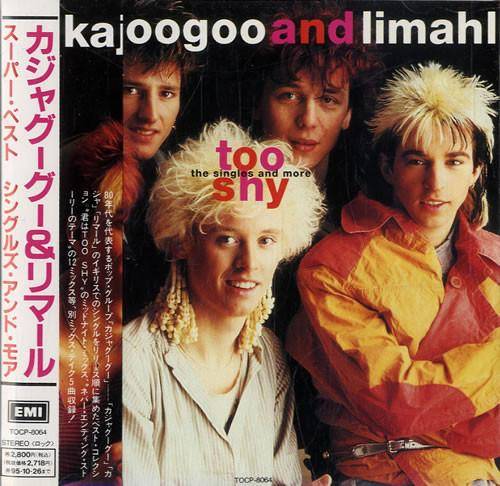 CD KAJAGOOGOO LIMAHL Too Shy The Singles And More TOCP8064 EMI 1993 Japan Pop Begagnad