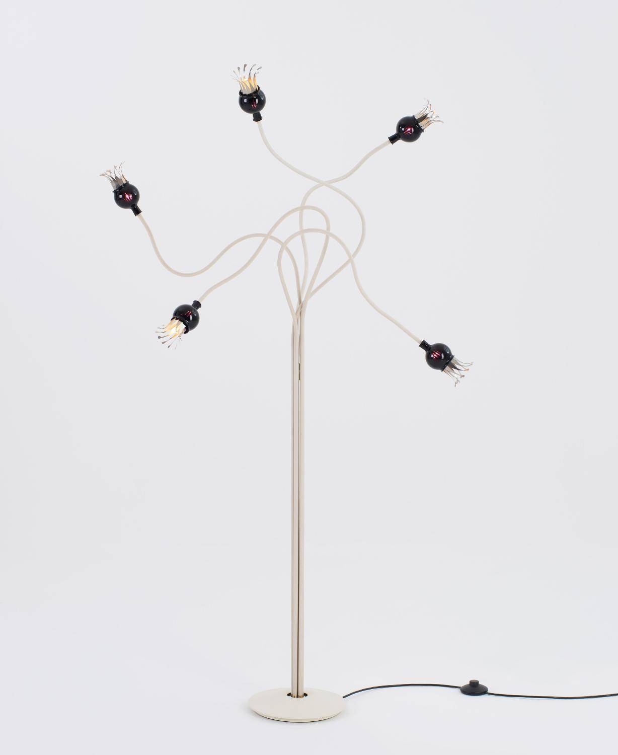 Poppy Floor 5 arm gulvlampe Serien Lighting - Violet / Beige
