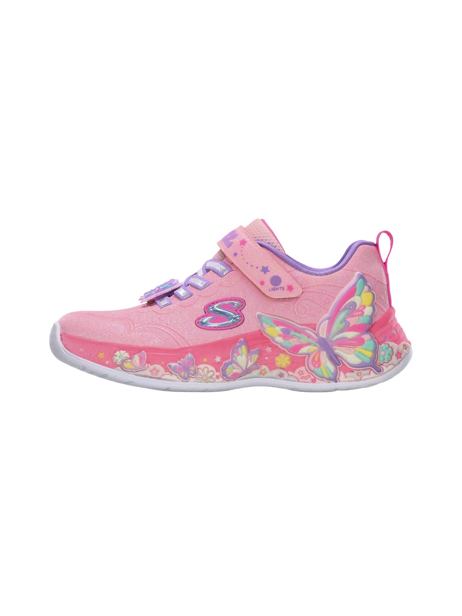 SKECHERS Sneaker lila / rosa / rosa