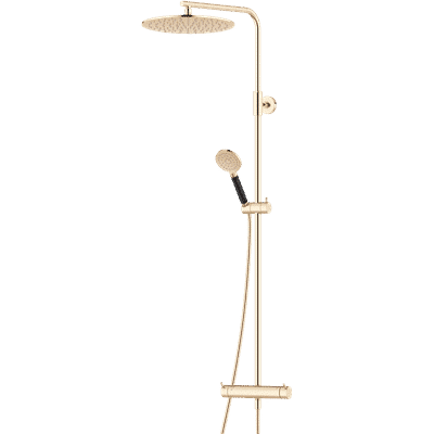 Mora INXX II Shower System Kit – Mässing PVD