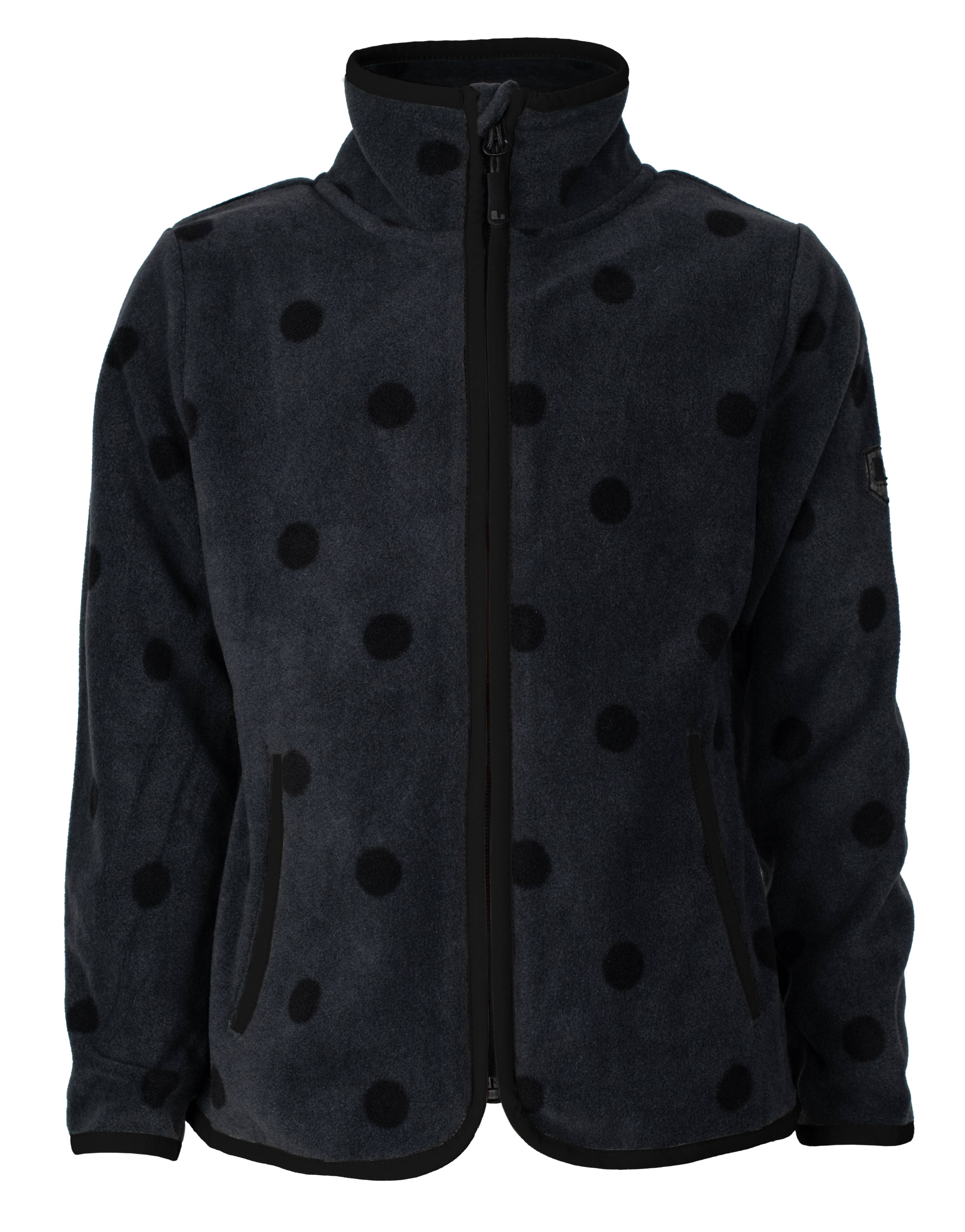 Lindberg Kids' Luleå Fleece Jacket Anthracite, 90
