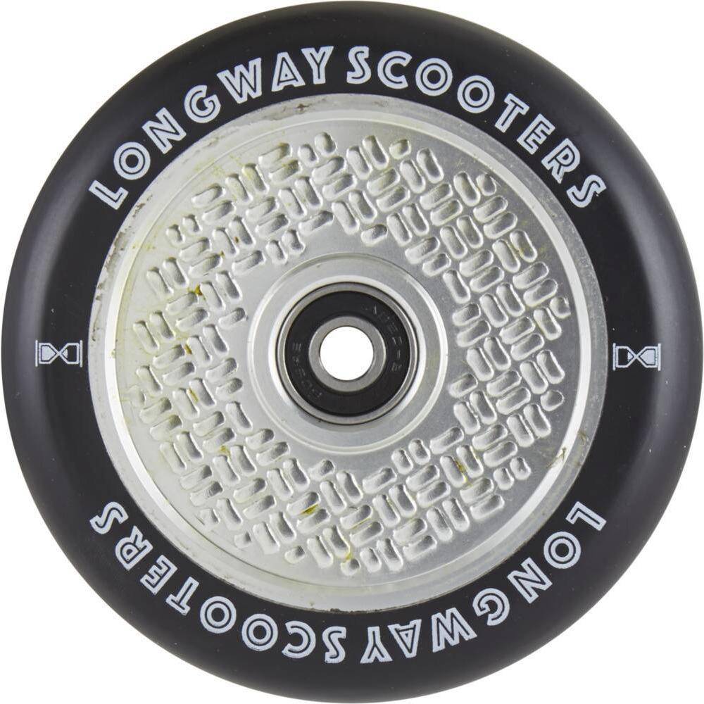 Longway FabuGrid Sparkcykel Hjul - Matt Silver (110MM)