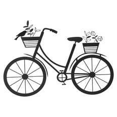 Metal Bike Wall Art Decor Vintage Bike Wall Hanging Decoration for Housewarming Home Bedroom
