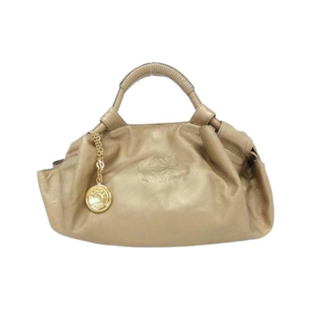 Loewe Pre-owned Pre-owned Handbag - Vintage - Dame - Gul - ONE SIZE - Uld