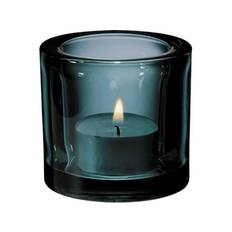 Iittala Kivi Fyrfadsstage - H 6 cm - Glas - Grå
