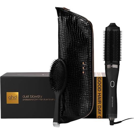 ghd Styling-Tools Varmeborstarghd duet Blowdry™ presentförpackning duet blowdry 2-i-1 hårfönborste + the dresser oval påklädningsborste + rengöringsborste + värmeskyddsväska & stylingpad i begränsad upplaga 1 Stk. (4869,00 kr / 1 Stycke)