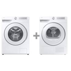 Samsung Ww11dg6b25hhu & Dv90dg6845hhu3 Tvätt+Tork Paket