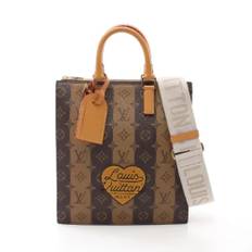 Louis Vuitton Vintage, Pre-owned, Herr, ONE Size, Läder, Pre-owned Louis Vuitton väska i canvas