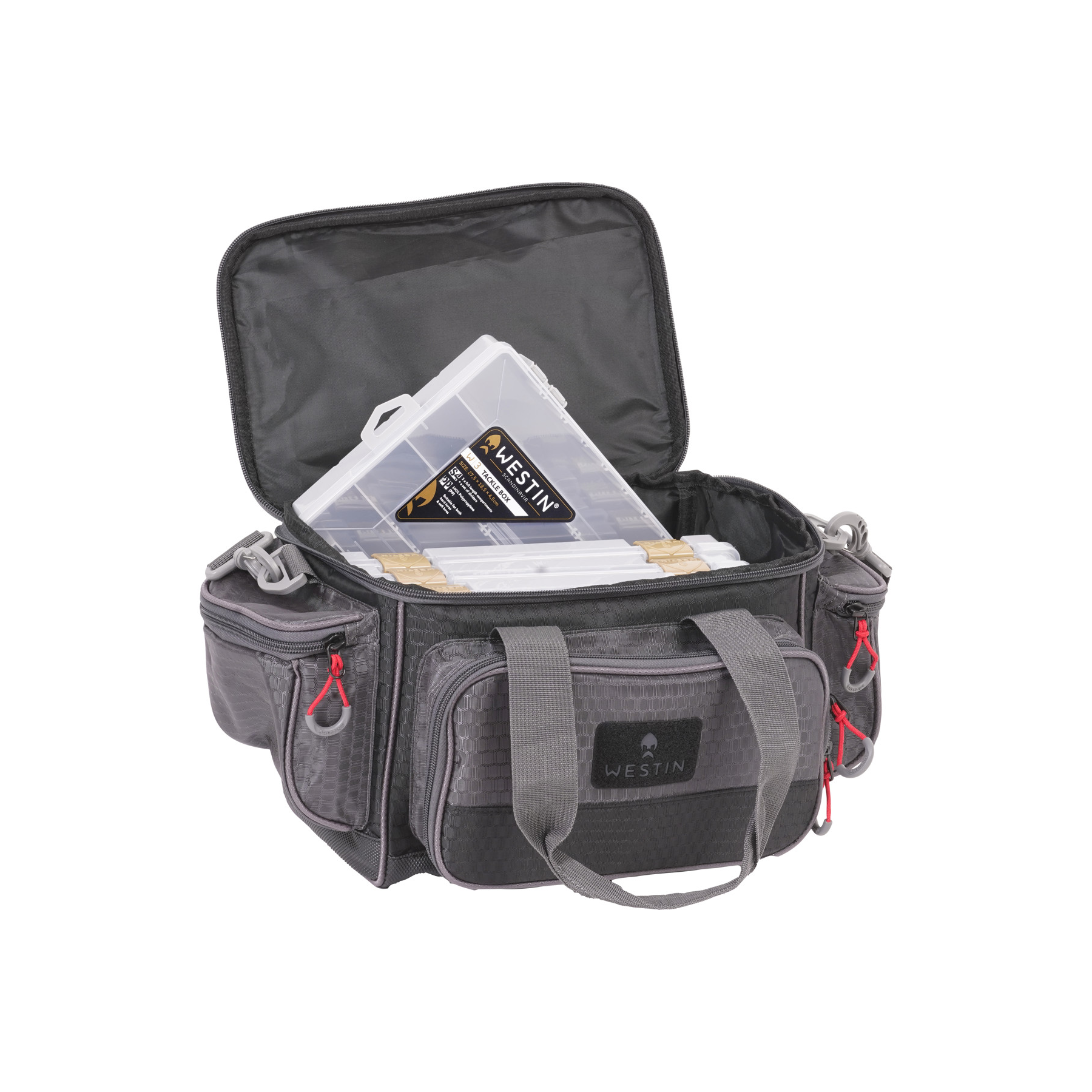 Westin W4 Lure Loader 4 Boxes Small - Titanium Black.