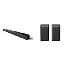 Sony HT-A7000 7.1.2-kanals Dolby Atmos Soundbar & Sony SA-RS3S trœdlös tvœfaldig bakre högtalare (50 W total effekt), svart