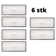 Roborock S7 MaxV / Plus / Ultra HEPA filter - 6 stk